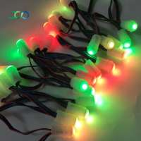 JS SMART LED Outlet Individually Addressable LED Pixel Light 15mm Diffused Digital RGB Christmas LED Pixel Modules String Lights