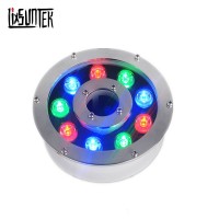 LED Fountain Light Yongquan Light Underwater Spotlight Stainless Steel Colorful IP68