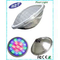 Waterproof stainless steel underwater LED swimming pool lights with DMX/WIFI/Remote/Switch Control methods